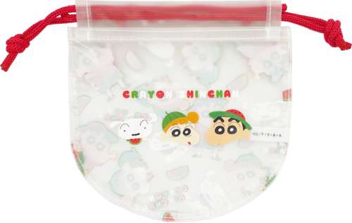 クレヨンしんちゃん TPU巾着 スイカトリオ | クレヨンしんちゃん